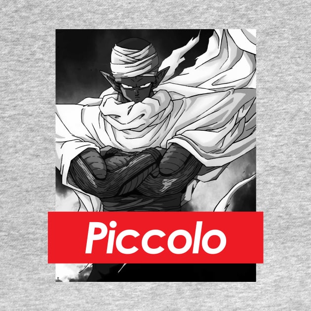 Dragon Ball Z Piccolo Red Band Logo by Rebus28